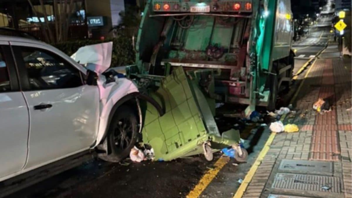 Trabalhador morre atropelado por motorista embriagado durante coleta de lixo em SC