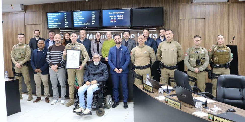 Segurança pública foi abordada na sessão da Câmara Municipal de Içara - Canal Içara