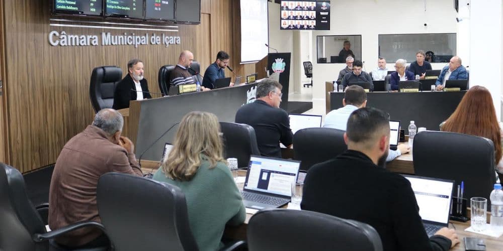Projetos aprovados em votação final pela Câmara Municipal de Içara nesta semana - Canal Içara